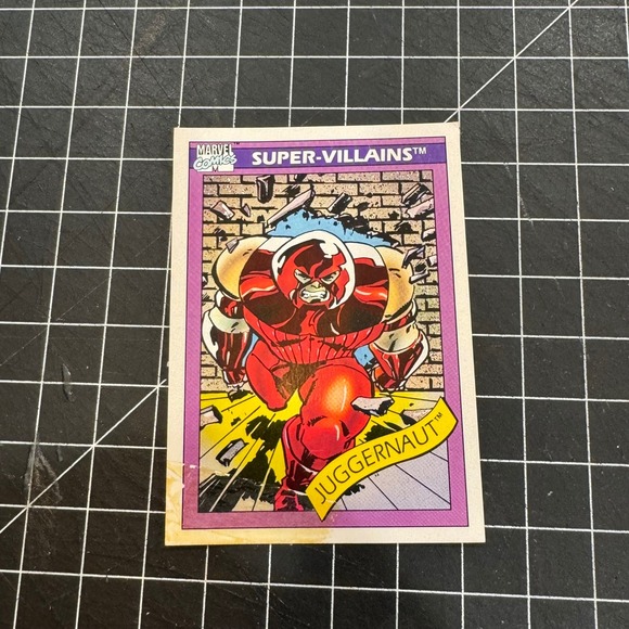 Marvel Other - 1991 Marvel Universe Series II Juggernaut #73 Super-Villains Impel Trading Card